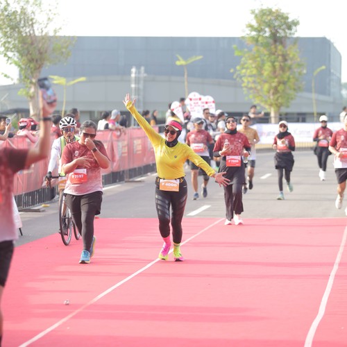 Race photo from KEDIRI HALF MARATHON 2026