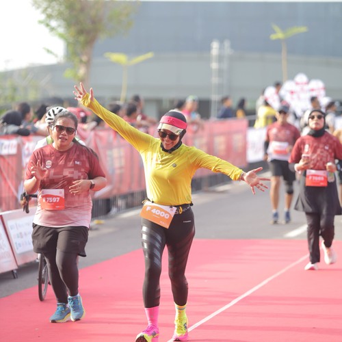 Race photo from KEDIRI HALF MARATHON 2026