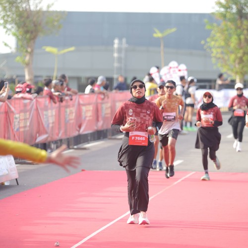 Race photo from KEDIRI HALF MARATHON 2026