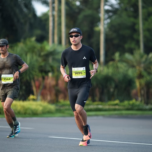 Race photo from BOGORUN 2026