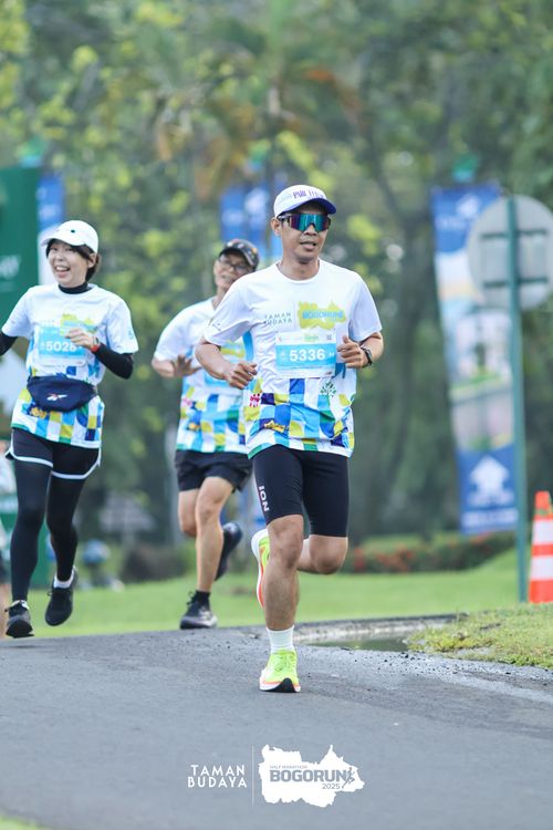 Race photo from Taman Budaya x BOGORUN 2025
