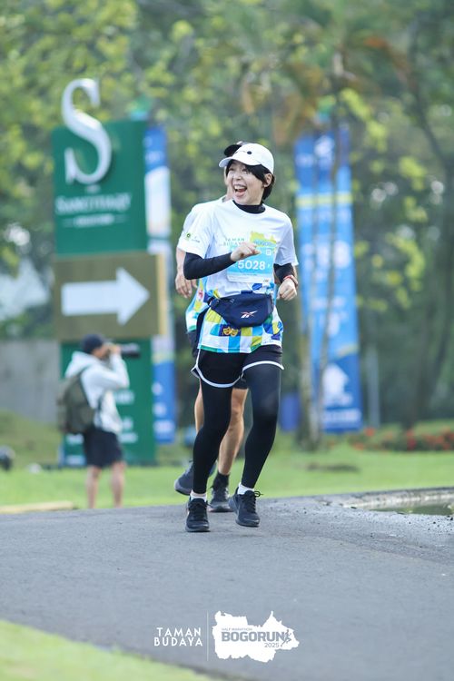 Race photo from Taman Budaya x BOGORUN 2025