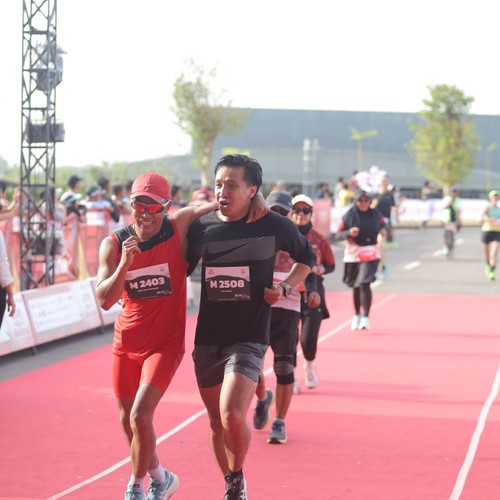 Race photo from KEDIRI HALF MARATHON 2026