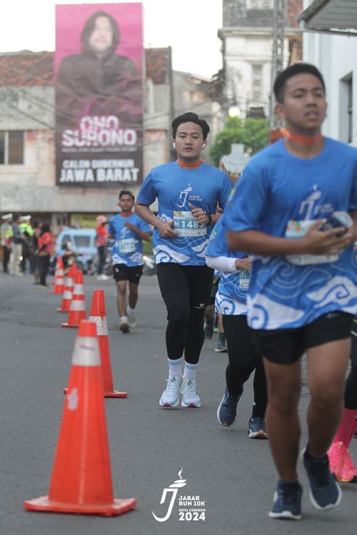 Race photo from Jabar Run 10K 2024