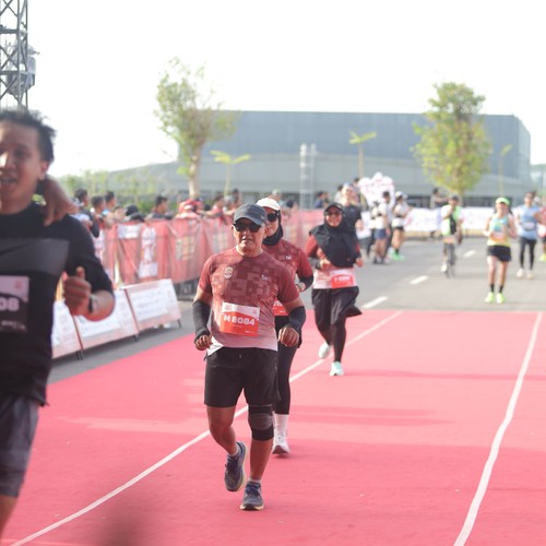 Race photo from KEDIRI HALF MARATHON 2026