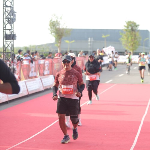 Race photo from KEDIRI HALF MARATHON 2026