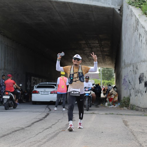 Race photo from KEDIRI HALF MARATHON 2026