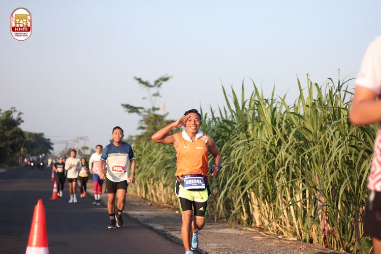 Race photo from Kediri Half Marathon 2024