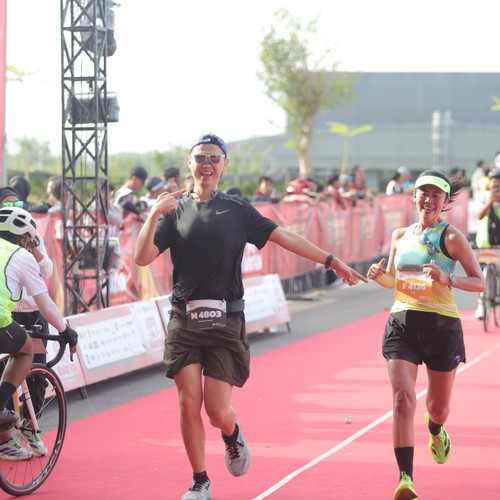 Race photo from KEDIRI HALF MARATHON 2026