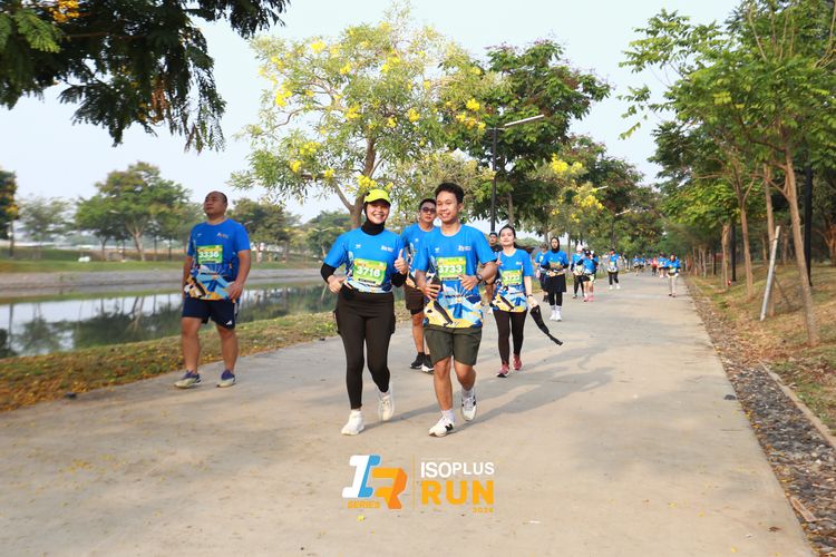 Race photo from ISOPlus Run 2024 Jakarta