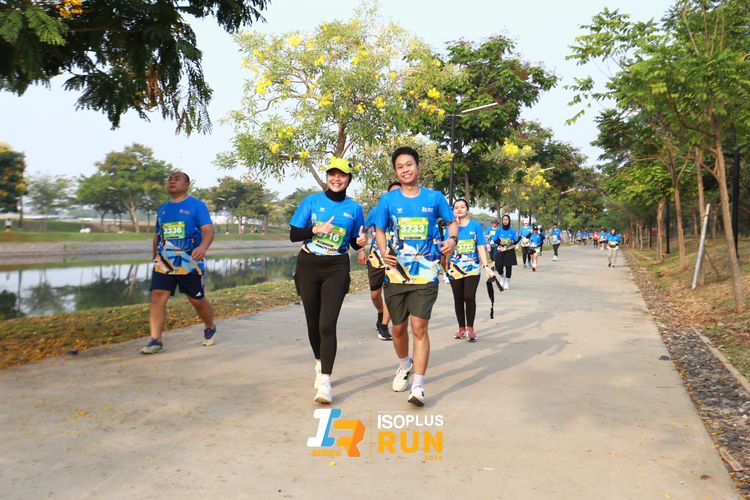 Race photo from ISOPlus Run 2024 Jakarta