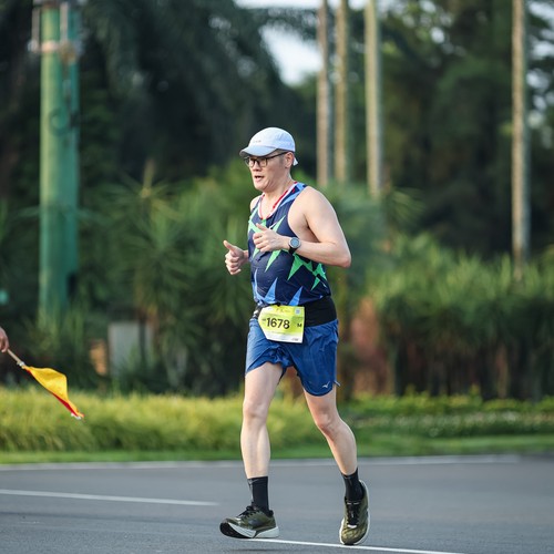 Race photo from BOGORUN 2026