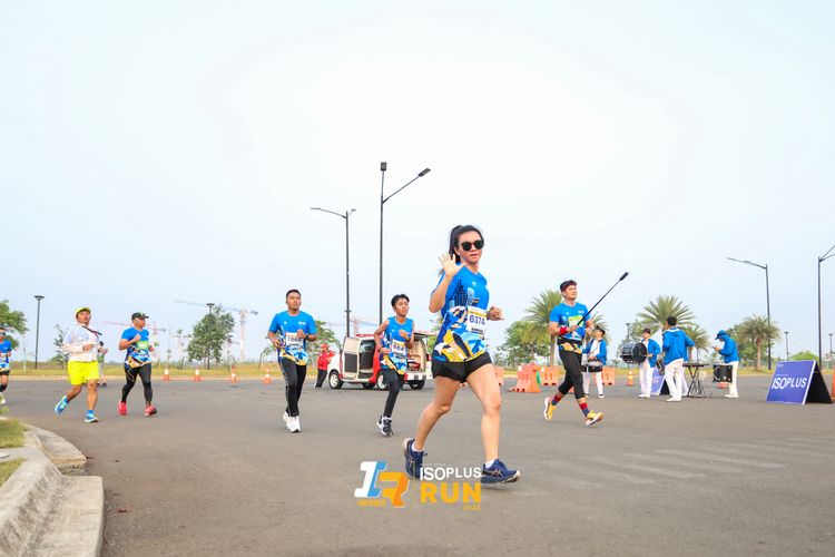 Race photo from ISOPlus Run 2024 Jakarta