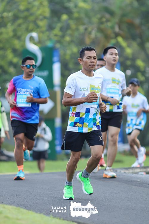 Race photo from Taman Budaya x BOGORUN 2025