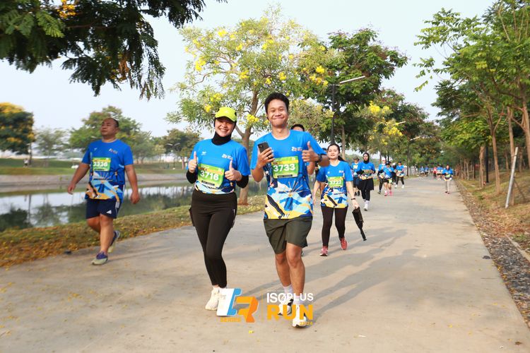 Race photo from ISOPlus Run 2024 Jakarta