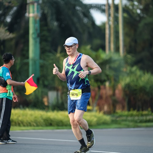 Race photo from BOGORUN 2026
