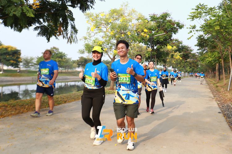 Race photo from ISOPlus Run 2024 Jakarta