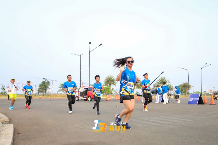 Race photo from ISOPlus Run 2024 Jakarta