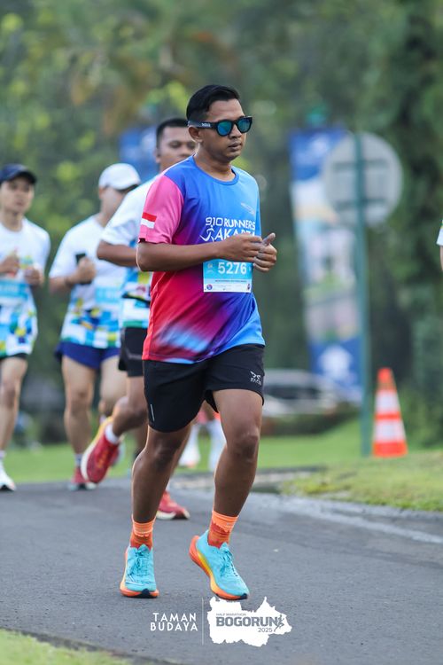 Race photo from Taman Budaya x BOGORUN 2025