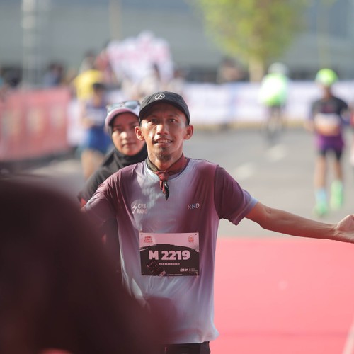 Race photo from KEDIRI HALF MARATHON 2026
