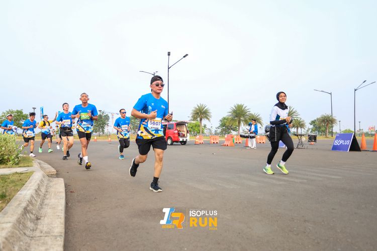 Race photo from ISOPlus Run 2024 Jakarta
