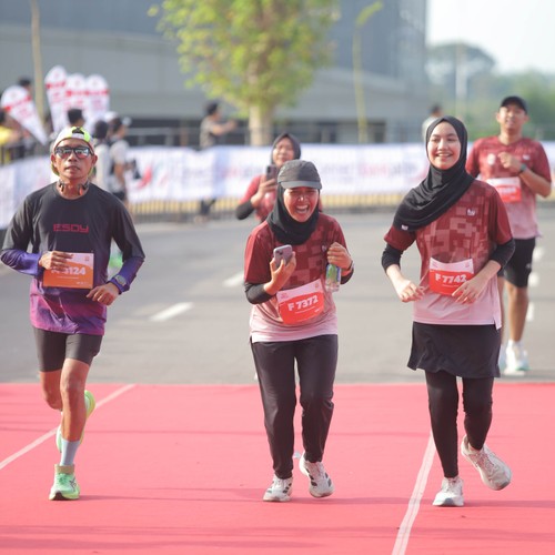 Race photo from KEDIRI HALF MARATHON 2026