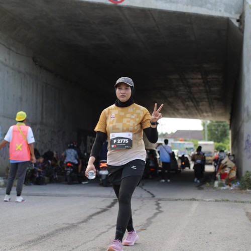 Race photo from KEDIRI HALF MARATHON 2026