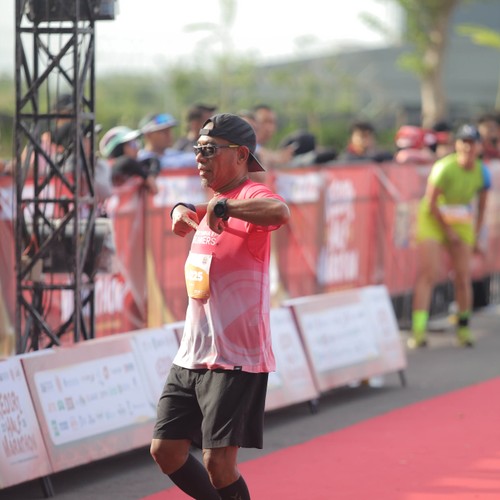 Race photo from KEDIRI HALF MARATHON 2026