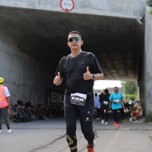 Race photo from KEDIRI HALF MARATHON 2026
