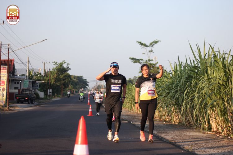 Race photo from Kediri Half Marathon 2024