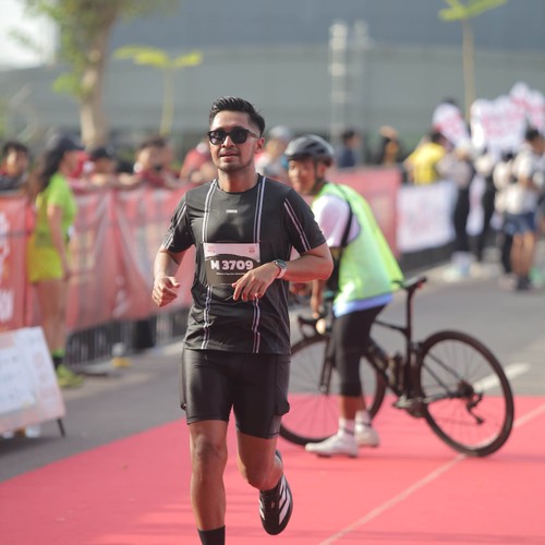 Race photo from KEDIRI HALF MARATHON 2026