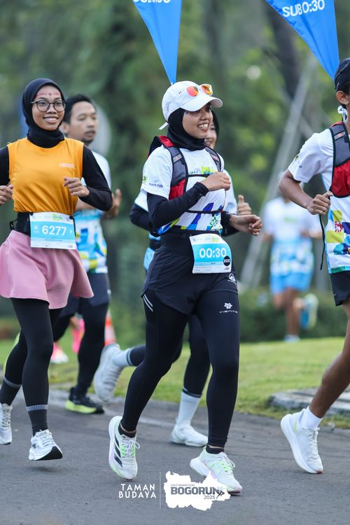 Race photo from Taman Budaya x BOGORUN 2025