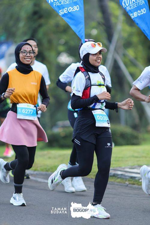 Race photo from Taman Budaya x BOGORUN 2025