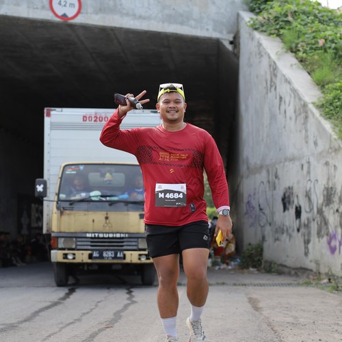 Race photo from KEDIRI HALF MARATHON 2026