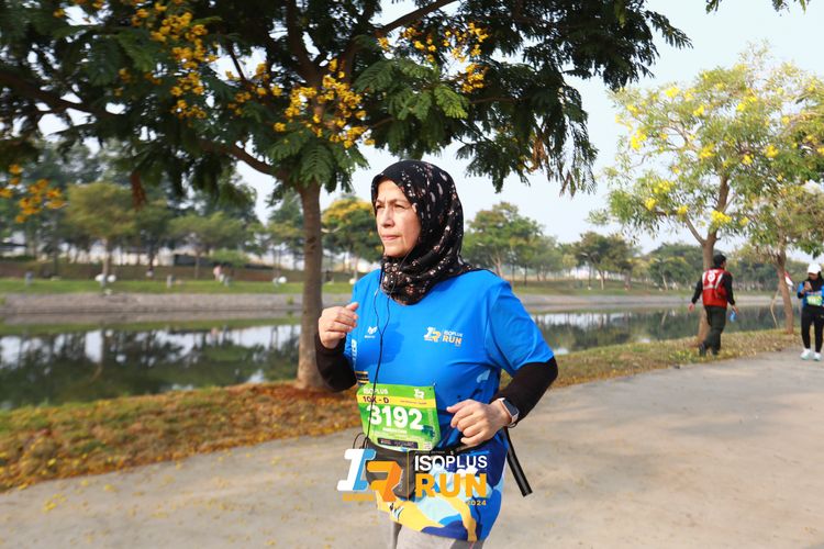 Race photo from ISOPlus Run 2024 Jakarta