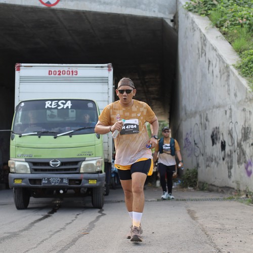 Race photo from KEDIRI HALF MARATHON 2026