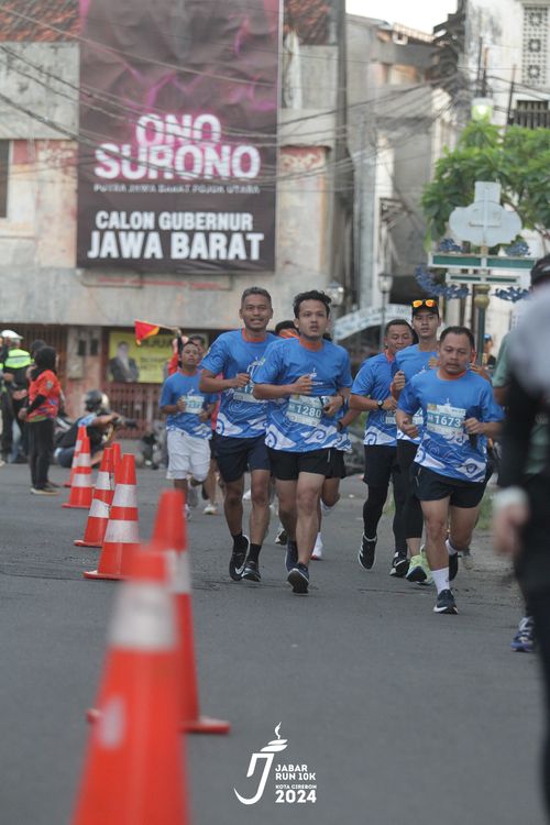 Race photo from Jabar Run 10K 2024