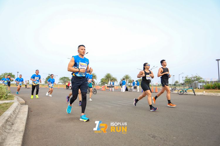 Race photo from ISOPlus Run 2024 Jakarta