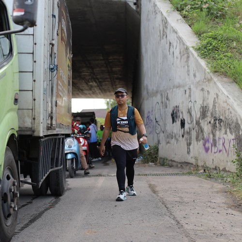 Race photo from KEDIRI HALF MARATHON 2026