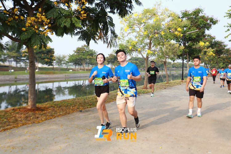 Race photo from ISOPlus Run 2024 Jakarta