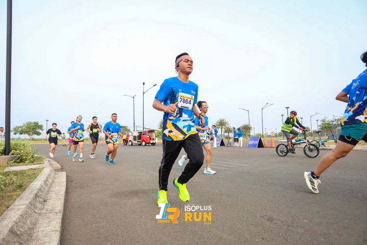 Race photo from ISOPlus Run 2024 Jakarta