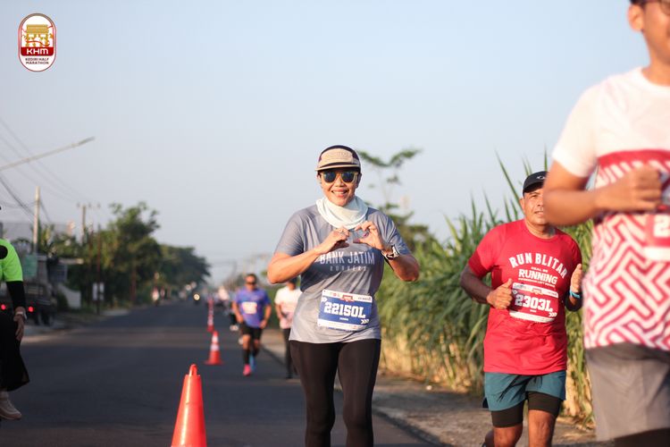 Race photo from Kediri Half Marathon 2024