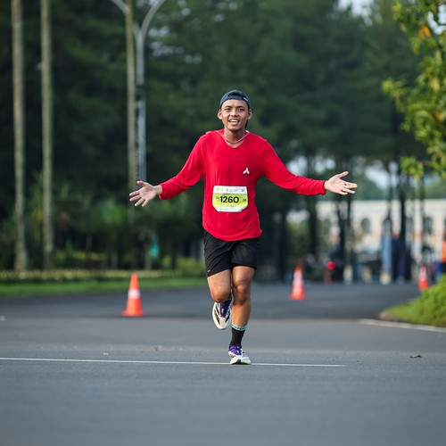 Race photo from BOGORUN 2026