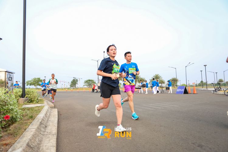 Race photo from ISOPlus Run 2024 Jakarta