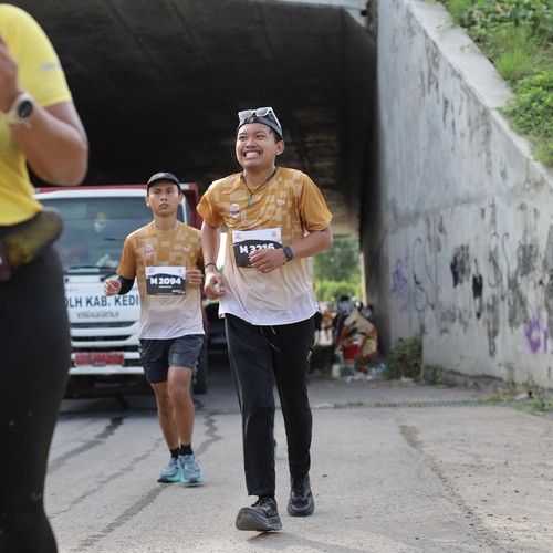 Race photo from KEDIRI HALF MARATHON 2026