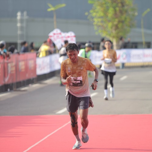 Race photo from KEDIRI HALF MARATHON 2026