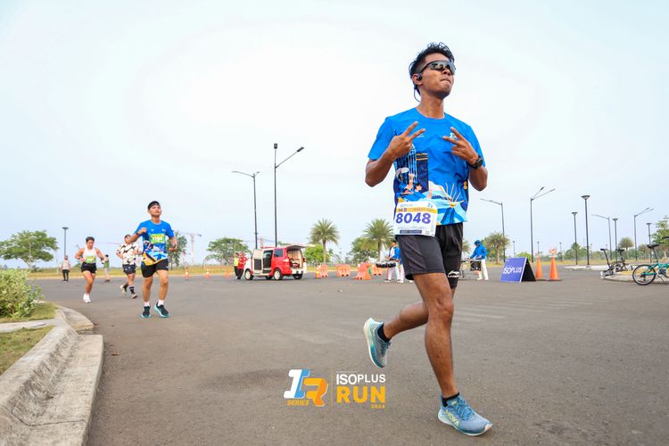 Race photo from ISOPlus Run 2024 Jakarta