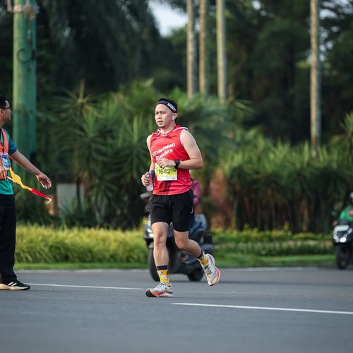 Race photo from BOGORUN 2026