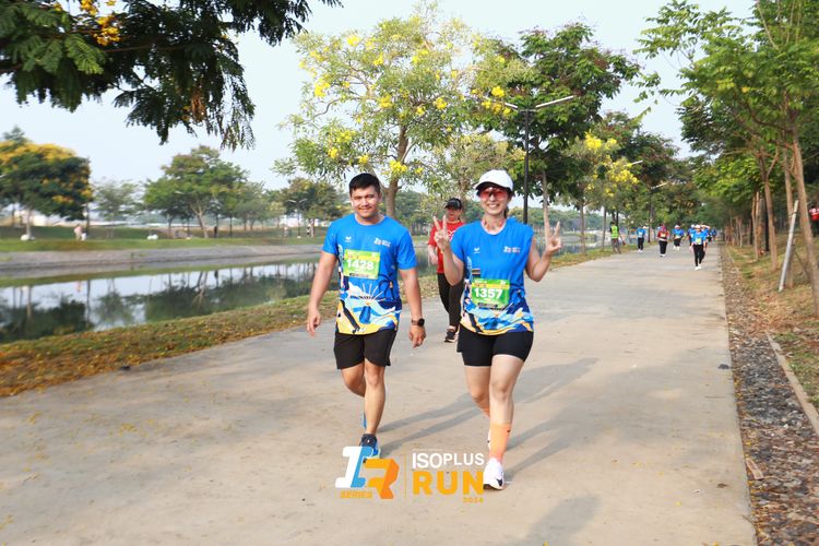 Race photo from ISOPlus Run 2024 Jakarta