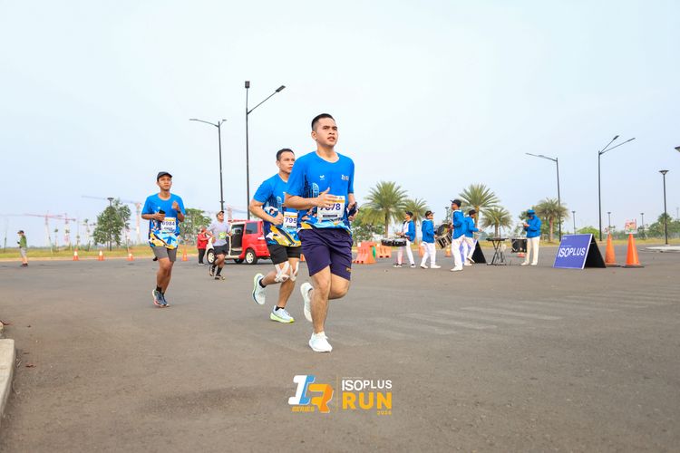 Race photo from ISOPlus Run 2024 Jakarta